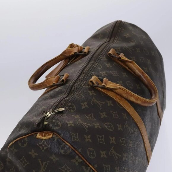 LOUIS VUITTON Monogram Keepall 50 Boston Bag M41426 LV Auth EC556 - Picture 7 of 15